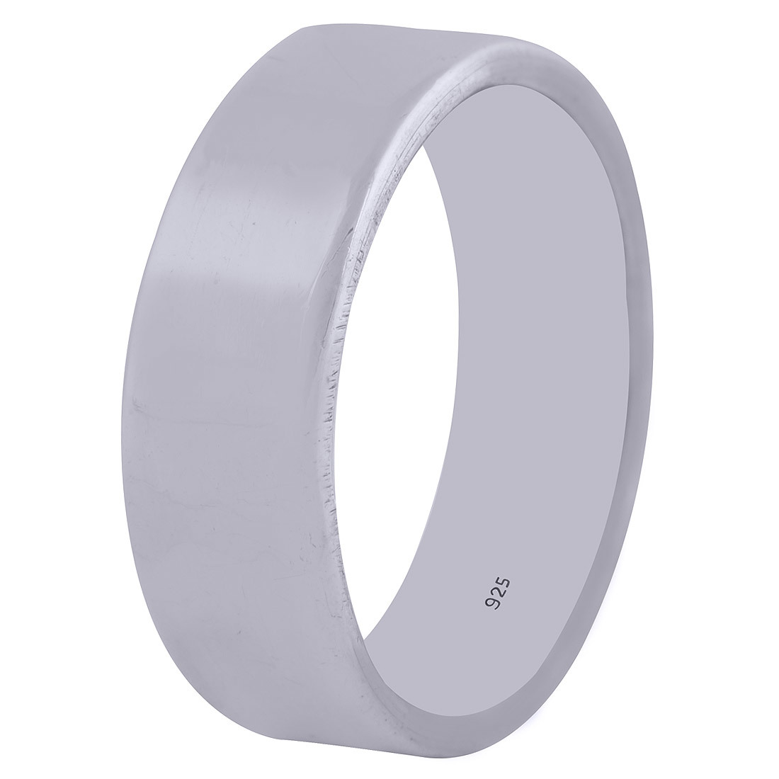 Plain Band 925 Sterling Solid Silver Handmade Ring Gender: Children