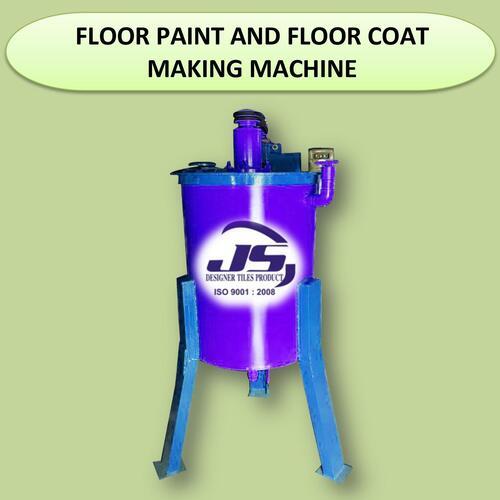Semi-Automatic Floor Paint And Floor Coat Making Machine