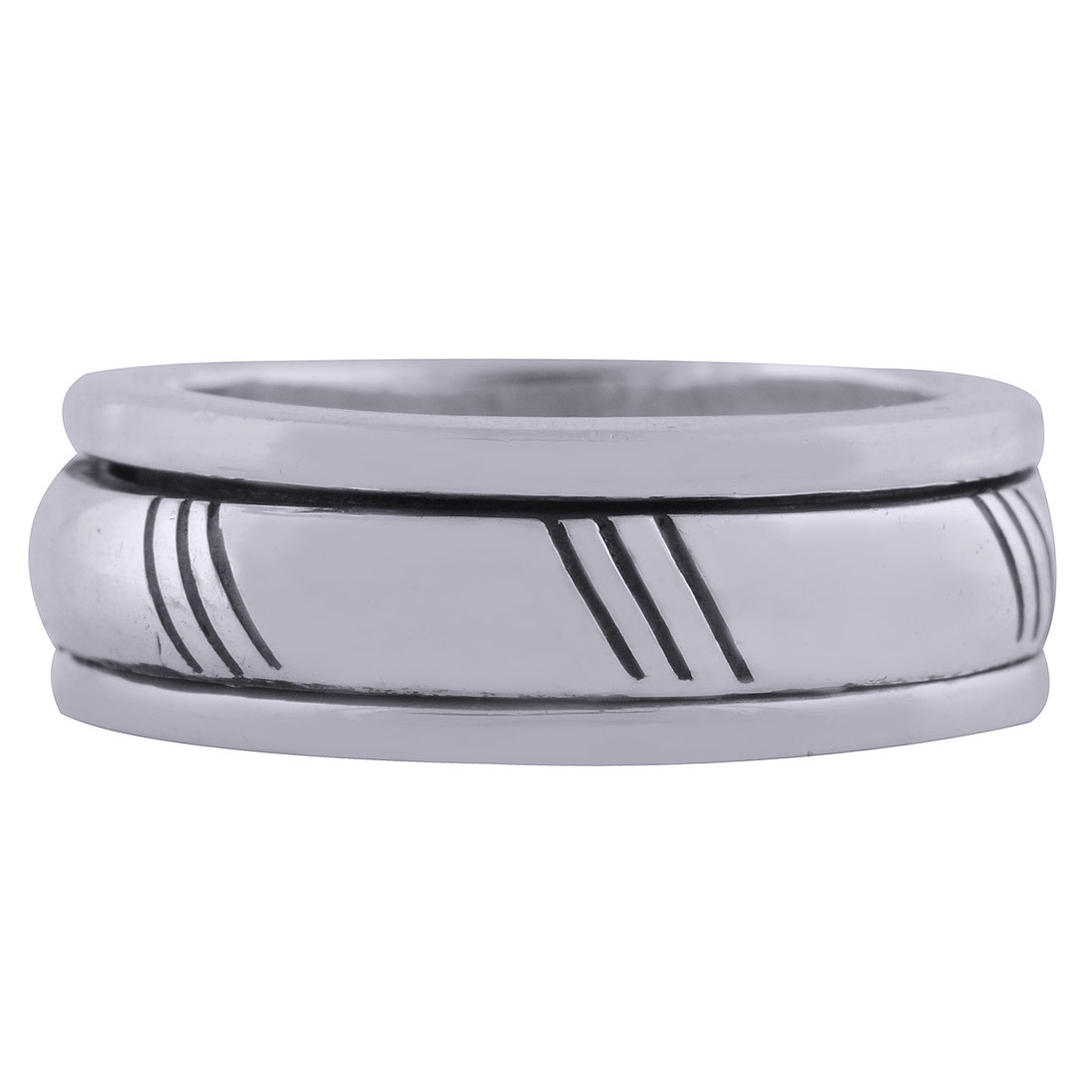 Plain Band 925 Sterling Solid Silver Handmade Ring Gender: Children