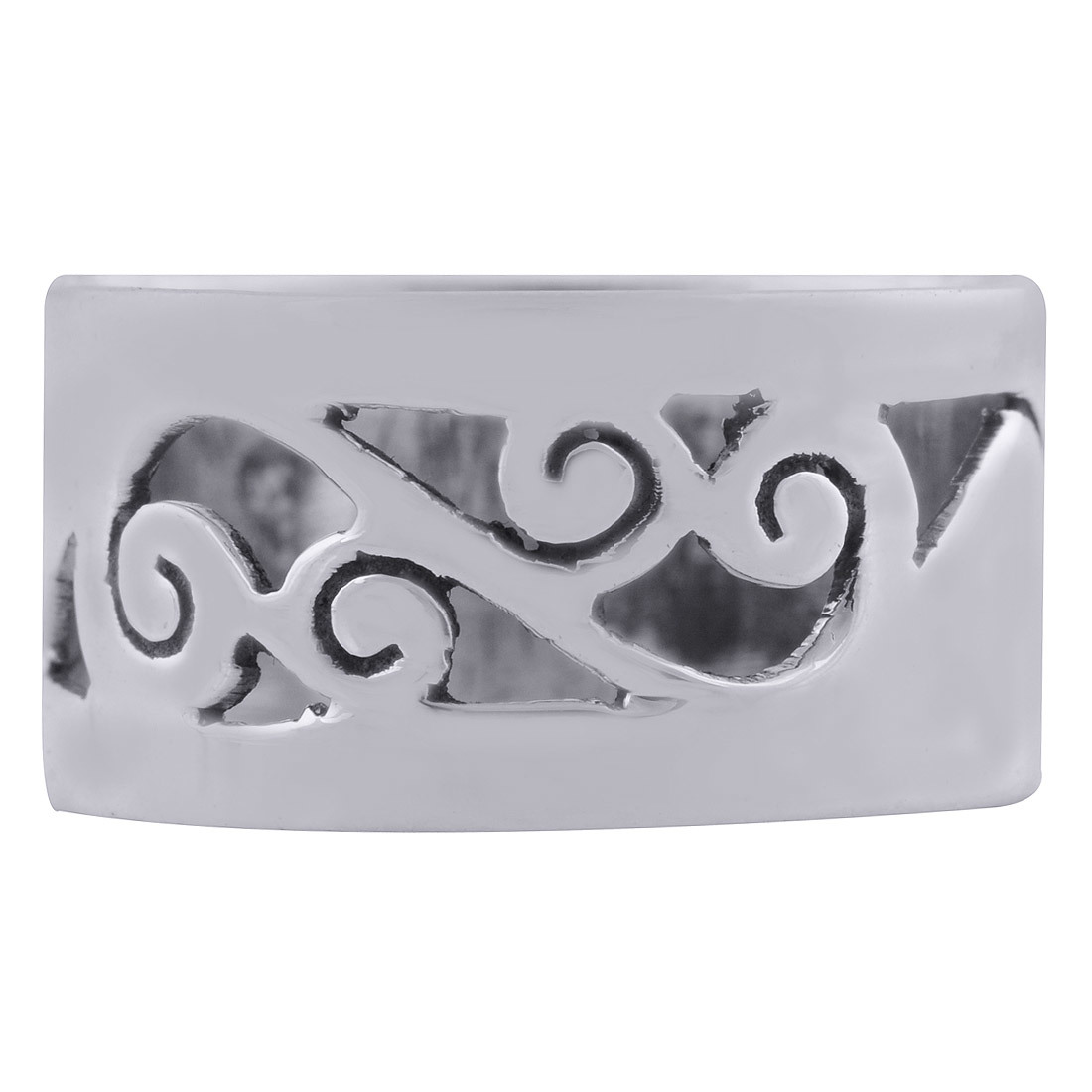 Plain Filigree 925 Sterling Solid Silver Handmade Ring Gender: Children