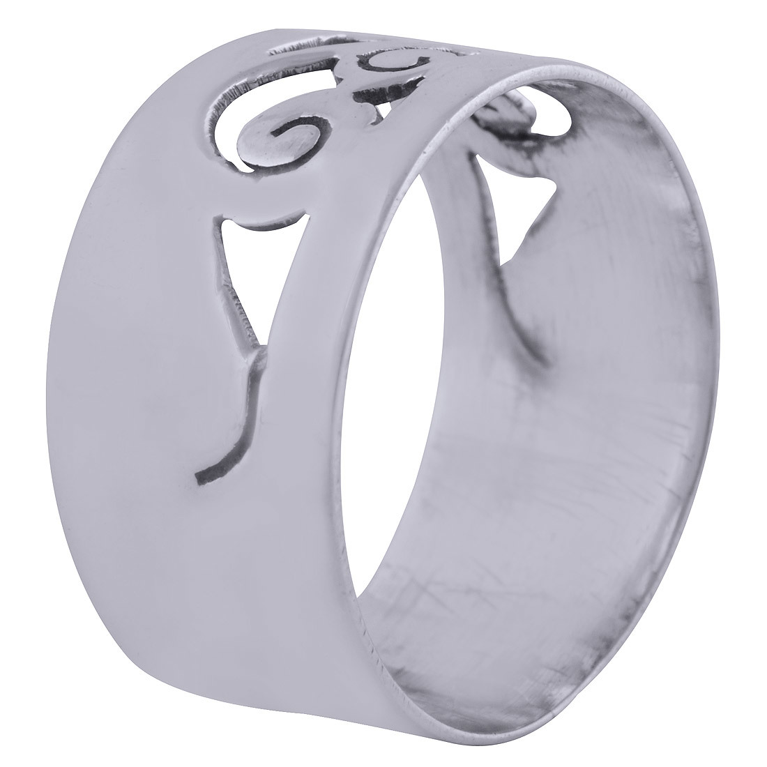 Plain Filigree 925 Sterling Solid Silver Handmade Ring Gender: Children