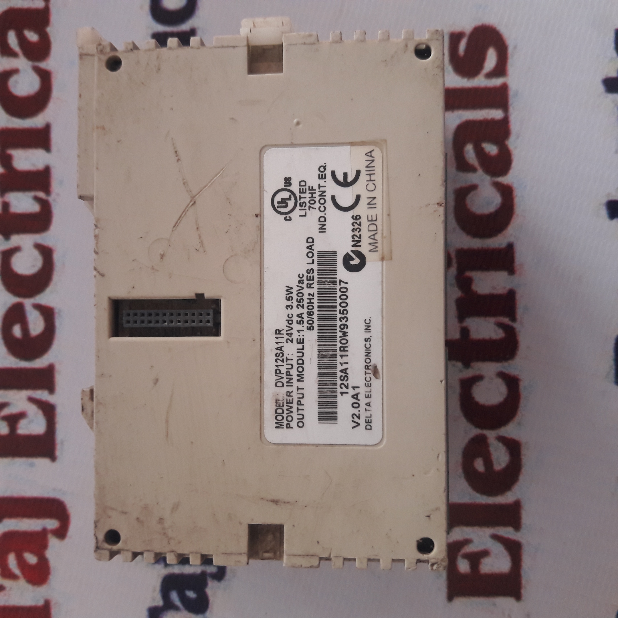 Delta Dvp12sa11r - 24v Dc 3.5w Input, 1.5a 250v Ac Output, 50/60hz | Compact Design, High-speed Operation, Versatile, Scalable Solution, Reliable Performance