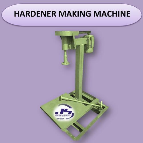 Hardener Making Machine - Mild Steel Material, Gray Color | Semi-Automatic Operation, 110-220 Volt Voltage, 1 Year Warranty