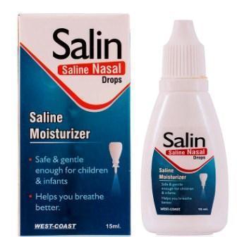 Saline Nasal Solution Spray - Liquid Sodium Chloride Formula | Moisturizes Nasal Passages, Suitable for All Ages, Recommended for Easy Mucus Removal