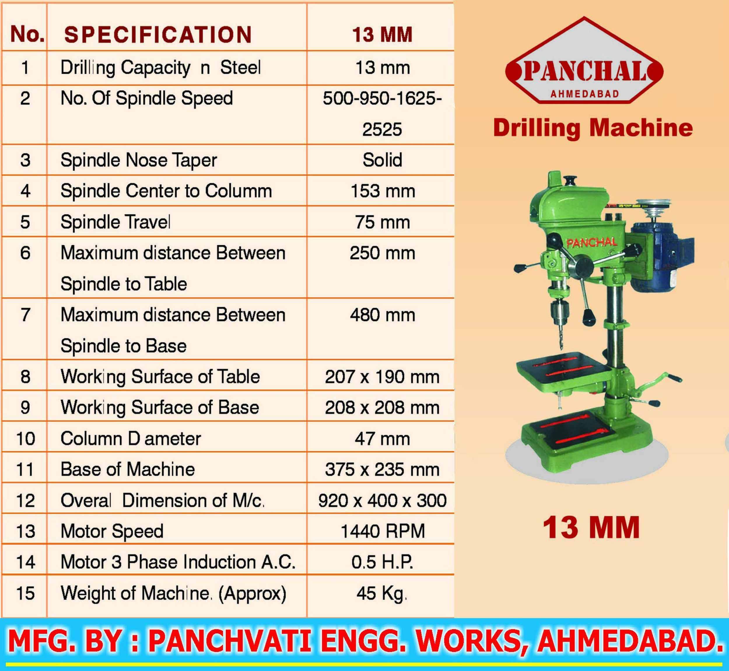 Manual Drill Machine