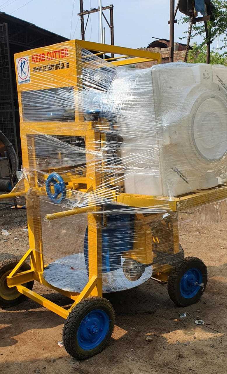 Curb Cutting Machine - Diesel Engine Power 5hp & 10hp, 20-32 Inch Blade Size | Semi-automatic, Air & Water Cooled, 9-15 Inch Cutting Depth, 3200 Rpm