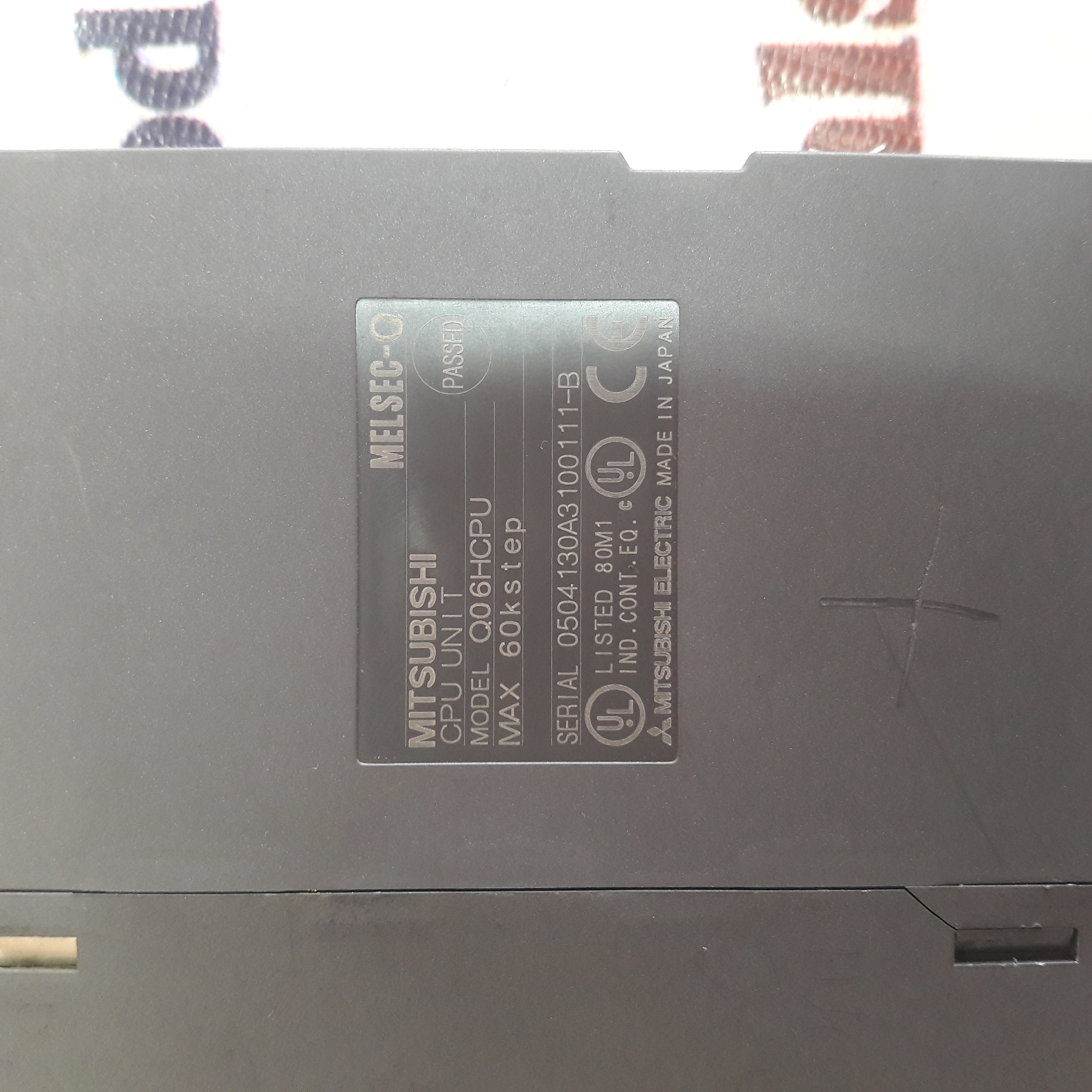 Mitsubishi Q06hcpu - Modular 240mb Ram, Rom, Flash Memory | High-speed Processing, Flexible Configuration, Reliable Operation