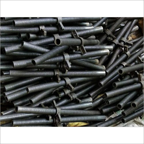Scaffolding Base Jack - Steel, Galvanized Finish | Metric Thread Type, Load Capacity Optimized