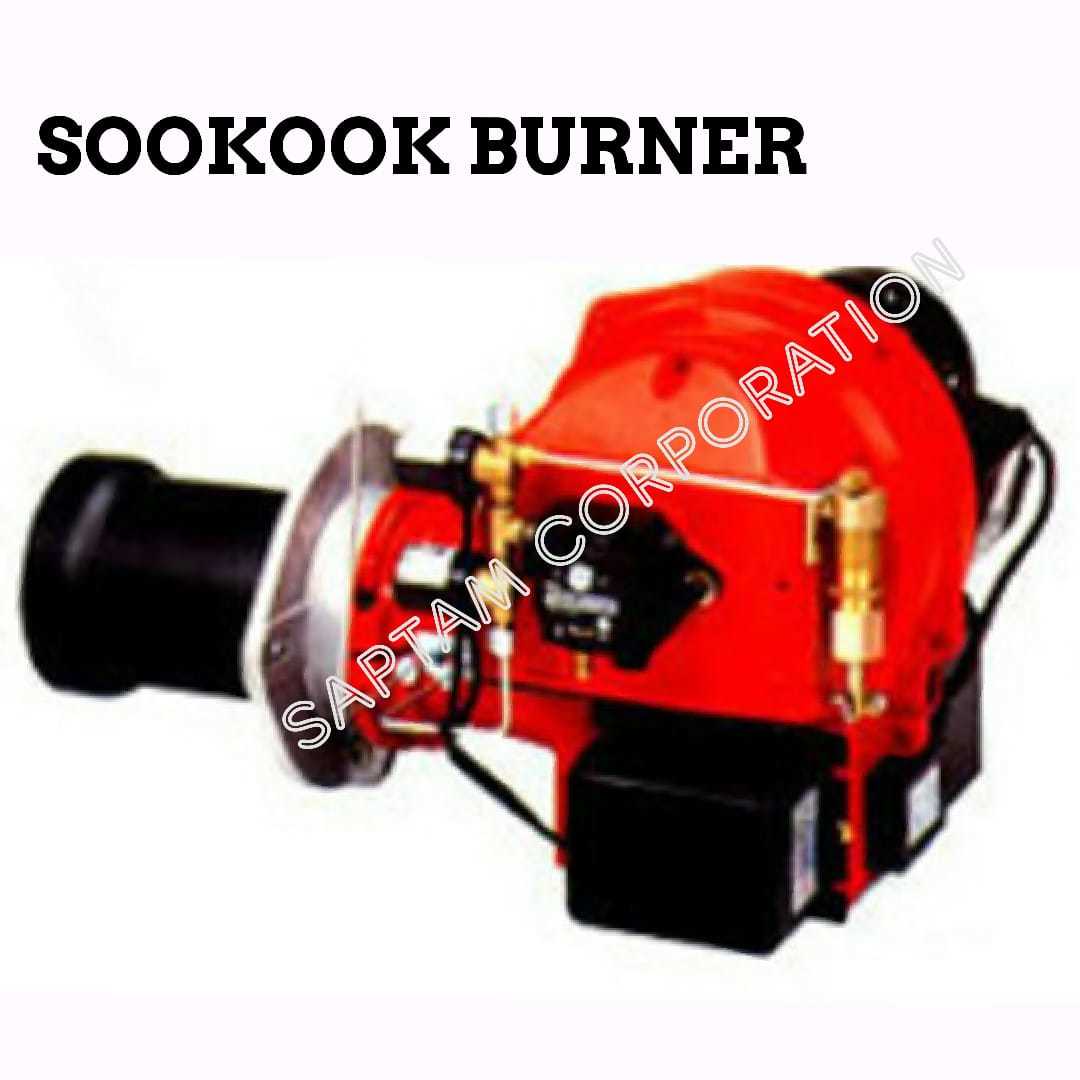 Furnace Oil Burner - New, 5x24x15 Inches, Red And Black Combination | Reliable Monoblock Burner For Industrial Furnaces And Boilers