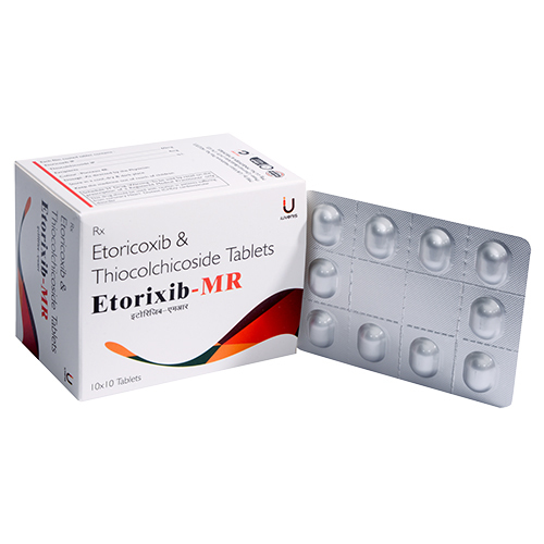 Etoricoxib + Thiocolchicoside Tablets - Dependable Pain Relief Solution | Prescribed By Doctors, Muscle Relaxation, Room Temperature Storage, Suitable For Aged Individuals