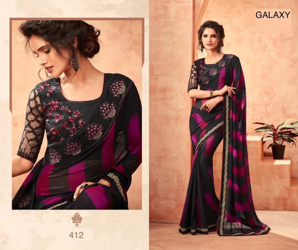 इंडियन पार्टी वियर साड़ी