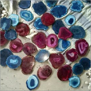 Natural Agate Slices - Agate, 3 To 5 Inches | Vibrant Colors, Unique Patterns, Versatile For Coasters, Wall Art, And Home Decor