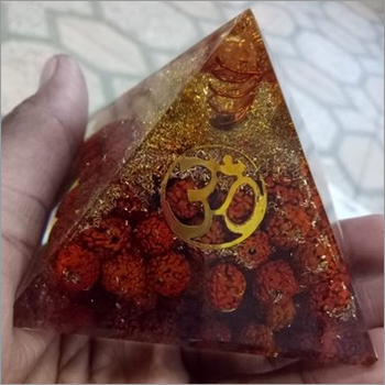 Orgone Crystal Pyramid - Premium Quality Crystal Material, Unique Energetic Healing Properties, Decorative Home Accent