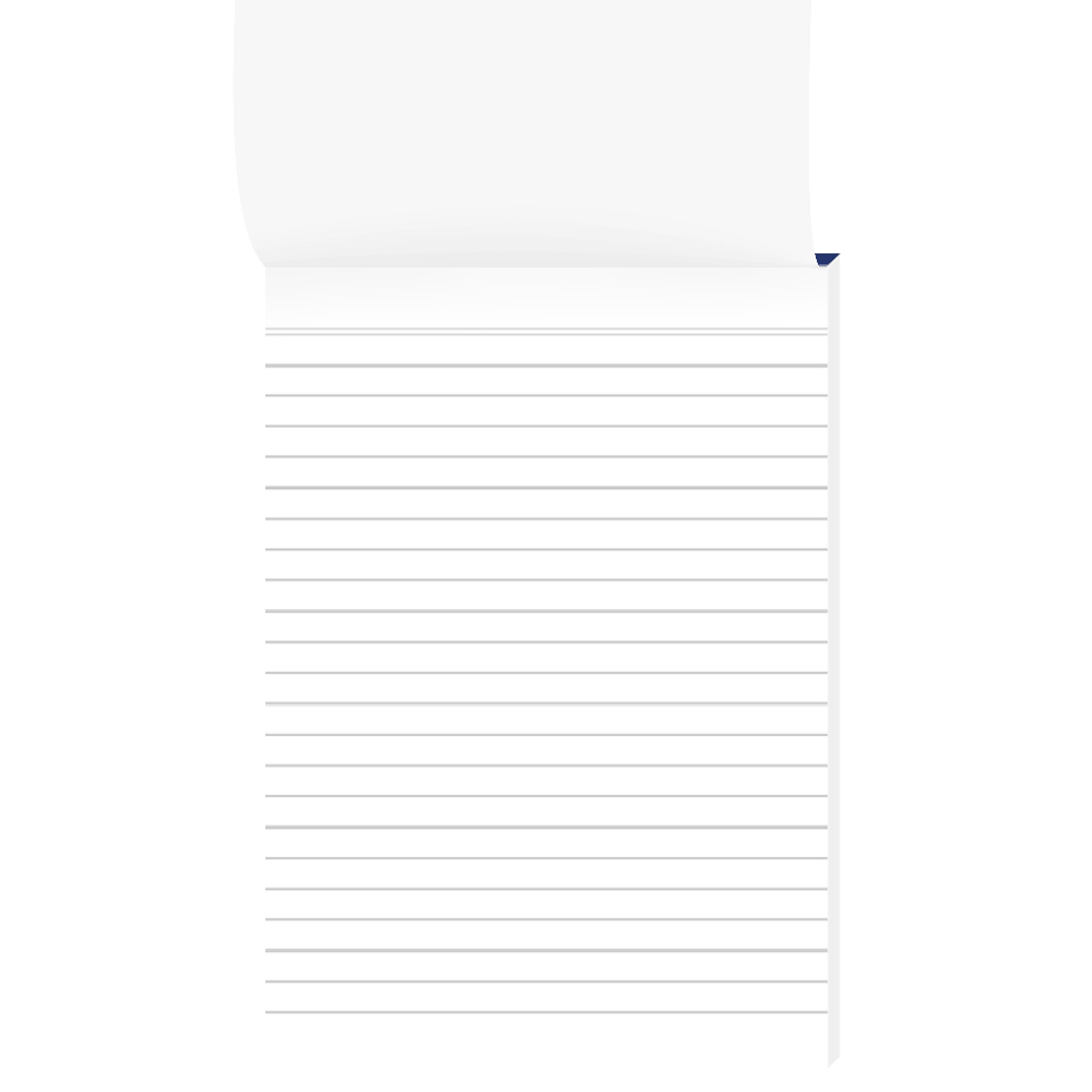 Scribbling Pad 1/8 80 Pages Top Binding