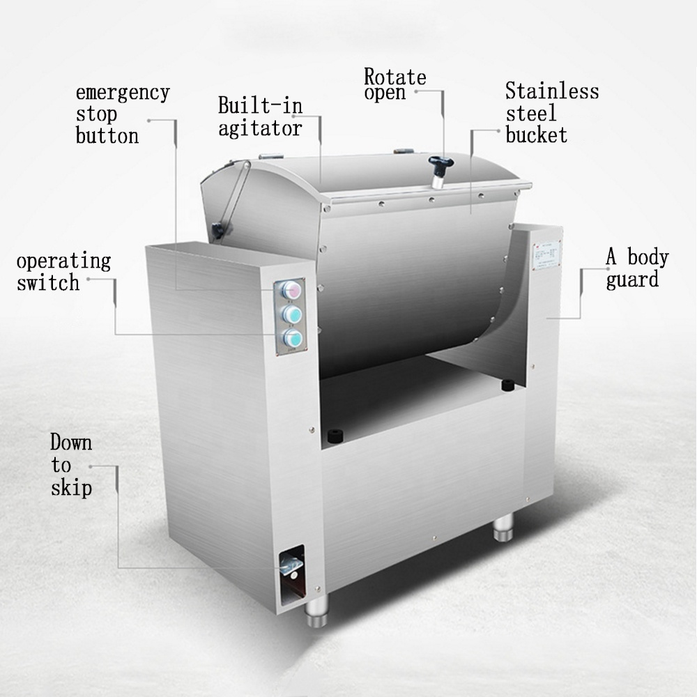 Dough Mixer - Stainless Steel, 1537x750x1360 Mm | Automatic Water Loading, Touch Screen Control, High Efficiency