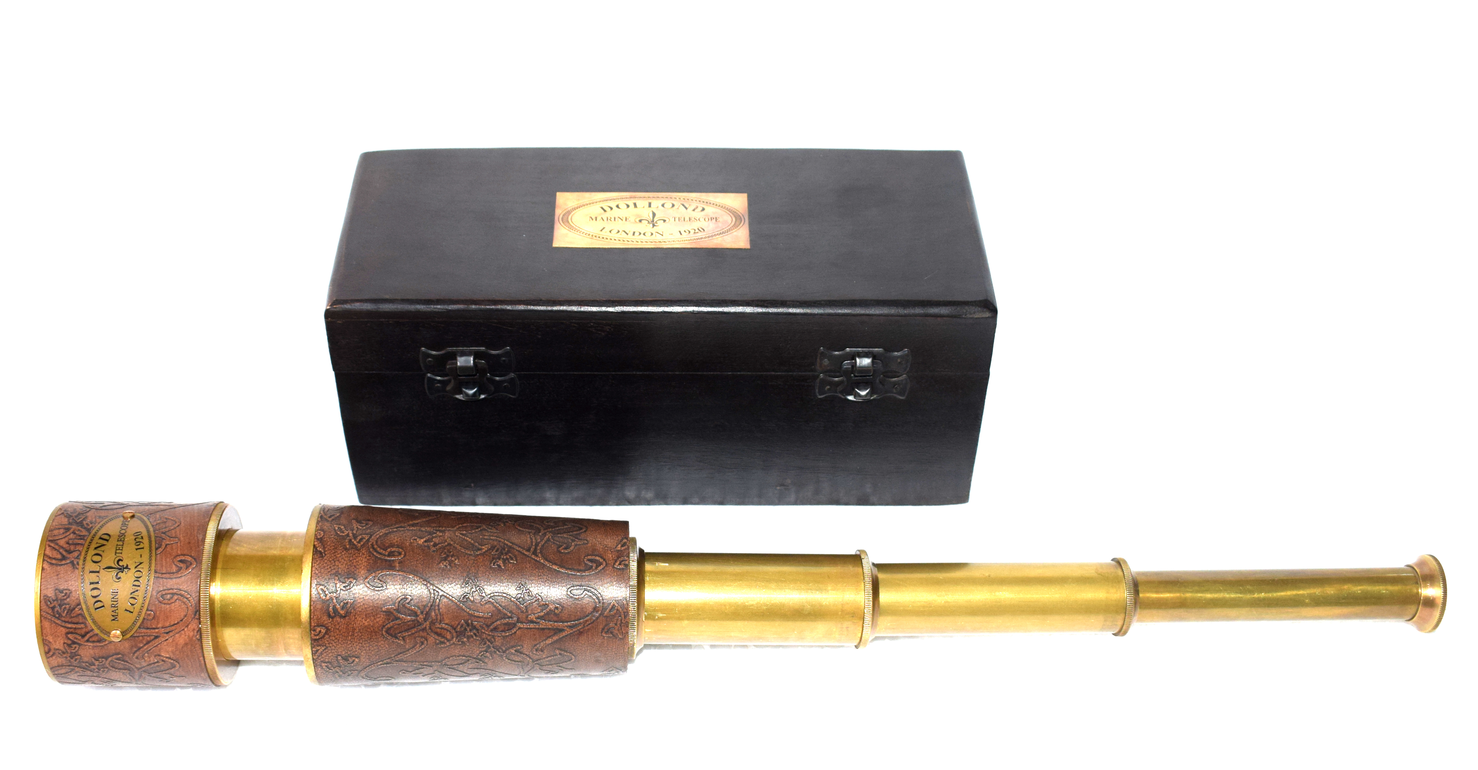 Home Office Decoration Double Barrel Floor Telescope With Tripod