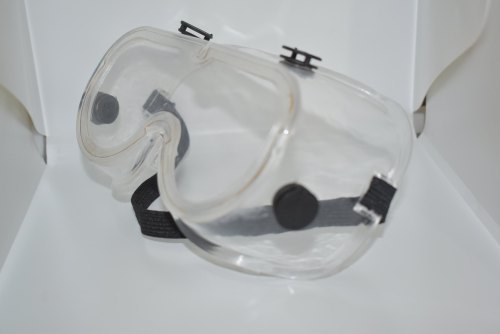 Safety Googles - Plastic Material, New Condition | Wall Mounted, Durable Design For Eye Protection Against Hazards