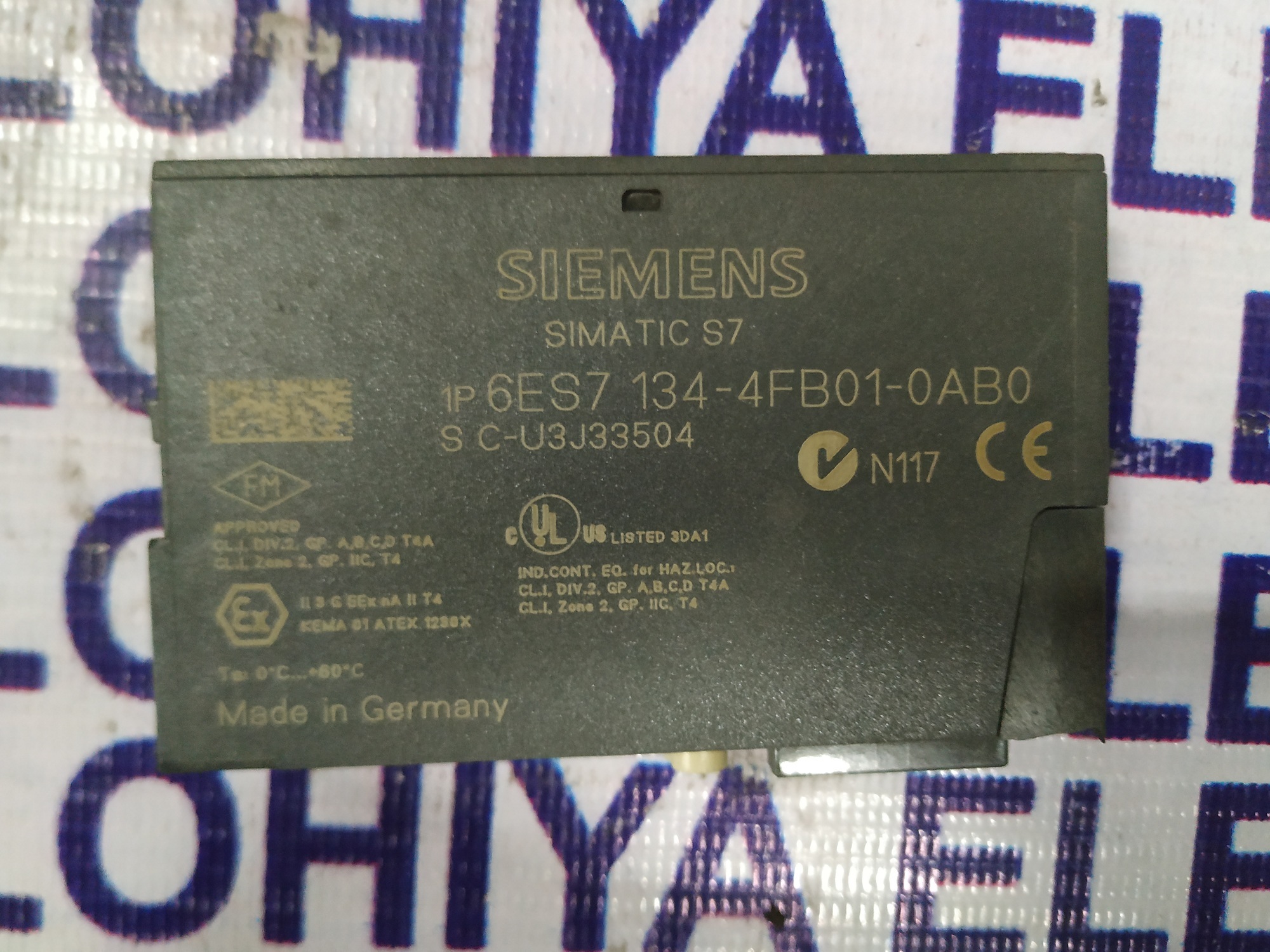 Siemens Electonic Module 6es7 134-4fbo1-0ab0