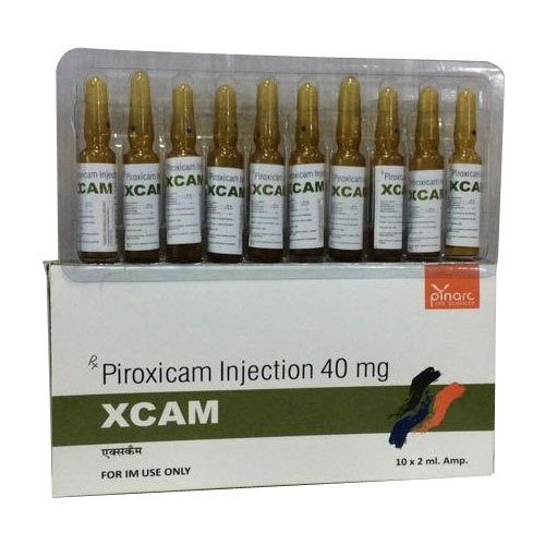 Piroxicam Injection - Liquid Formulation | Prescription For Pain Relief And Swelling, Suitable For All
