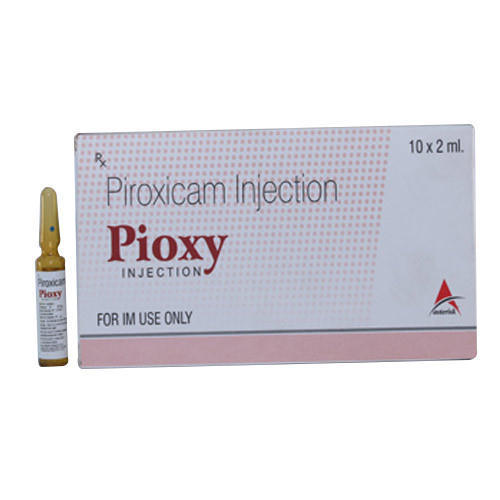 Piroxicam Injection - Liquid Formulation | Prescription For Pain Relief And Swelling, Suitable For All