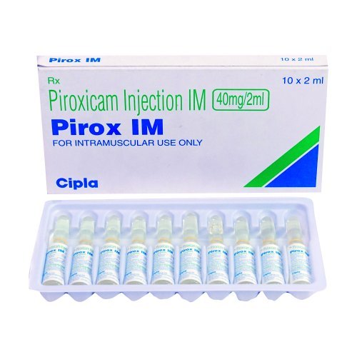 Piroxicam Injection - Liquid Formulation | Prescription For Pain Relief And Swelling, Suitable For All