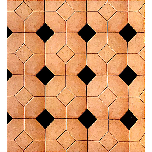 Ceramic Chequered Floor Tiles
