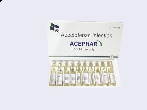 Aceclofenac Injection - 150mg Liquid Form , Pain Relief For Arthritis And Joint Discomfort