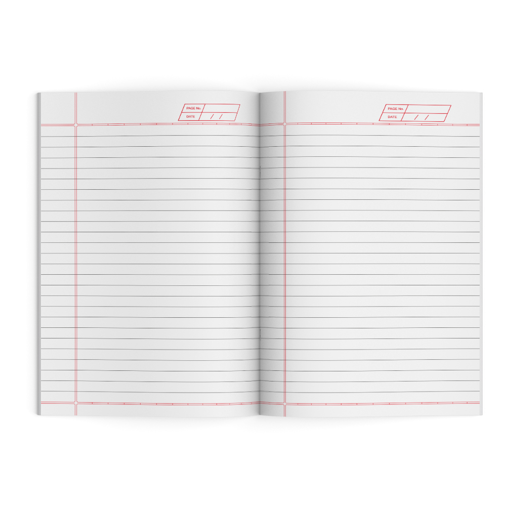 A5 Book Single Line 76 Pages Center Pinning