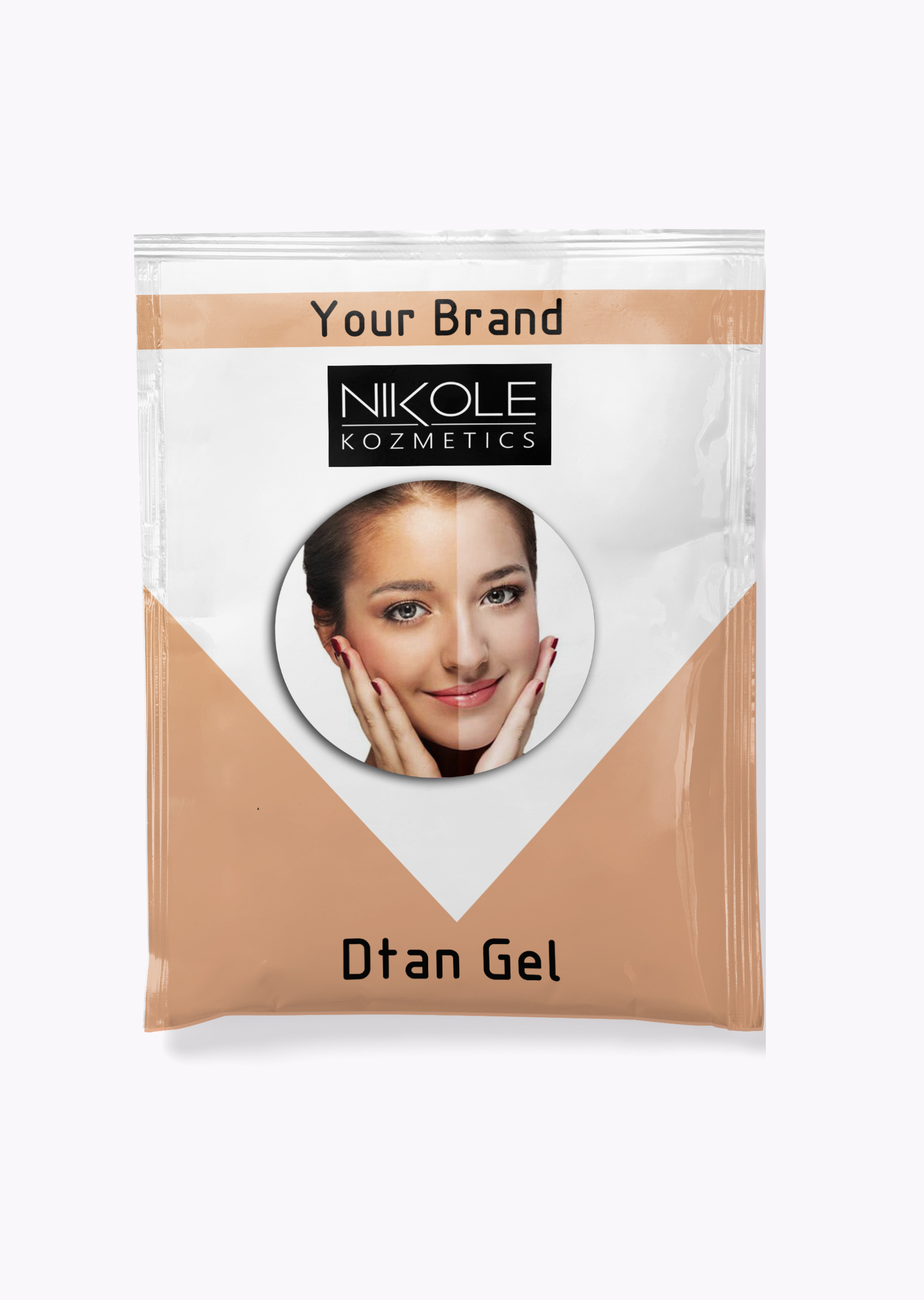 D Tan Face Gel - Water-like Hydrating Formula | Non-greasy Smooth Texture Safe For All Skin Types