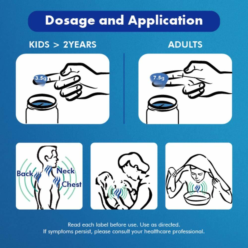 Vicks Vapo Rub Maha Saver Pack - 110ml Age Group: For Children(2-18years)