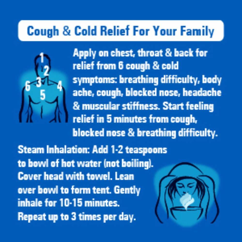 Vicks Vapo Rub Maha Saver Pack - 110ml Age Group: For Children(2-18years)