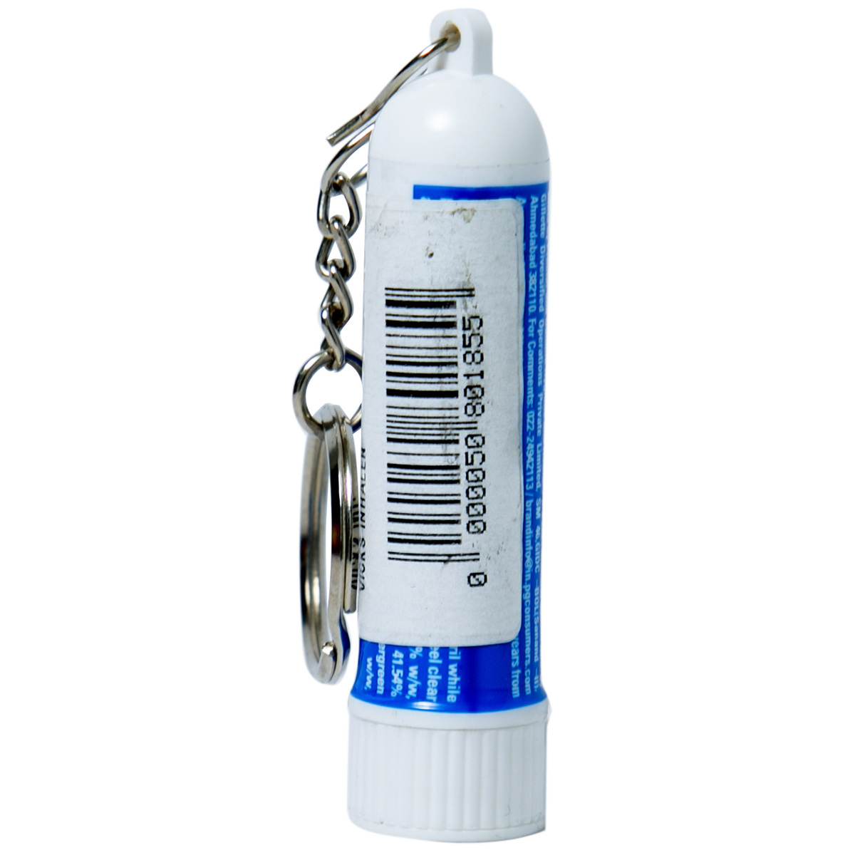 Vicks Inhaler Keychain - 0.5 Ml Age Group: Suitable For All Ages