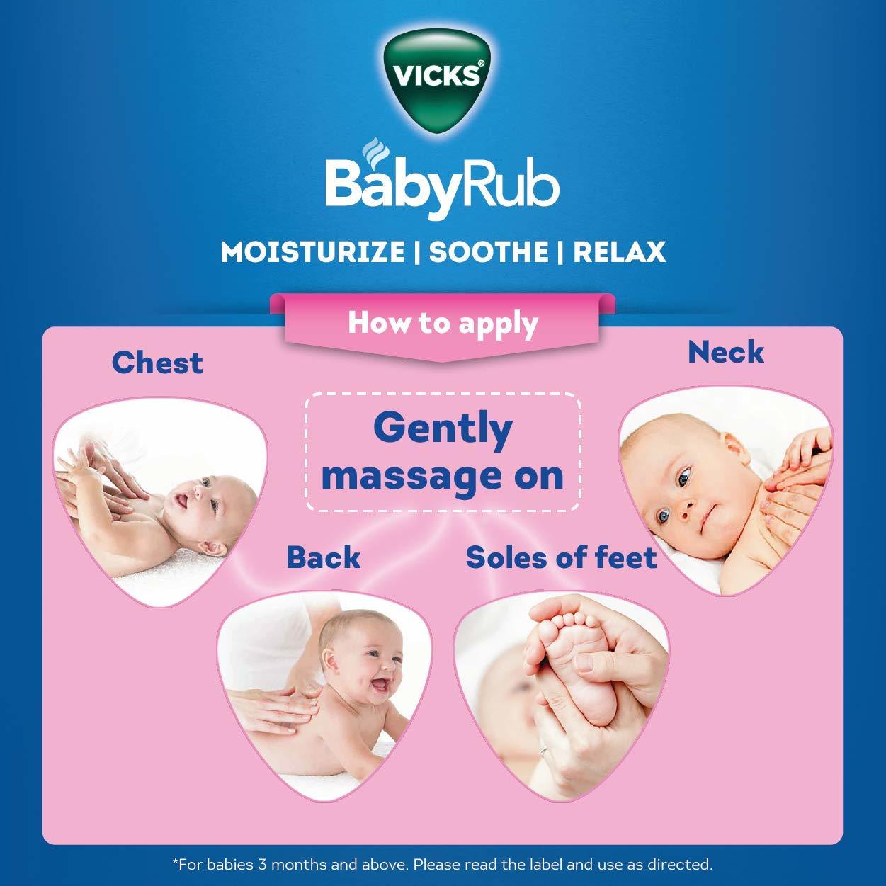 Ointment Vicks Babyrub, Specifically For Babies - 50ml