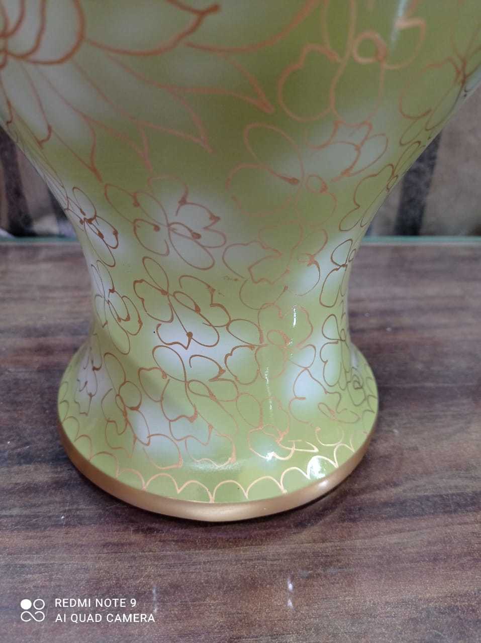 Aluminium Green Cremation Urn For Human Ashes