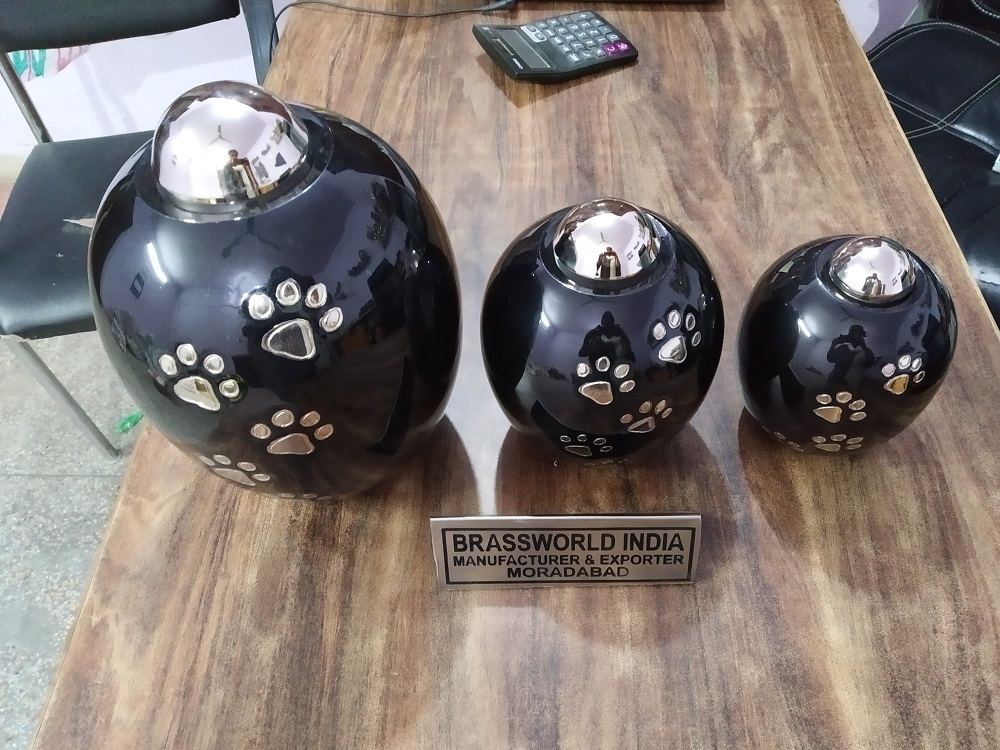 Brass Different Size Of Pet Urn