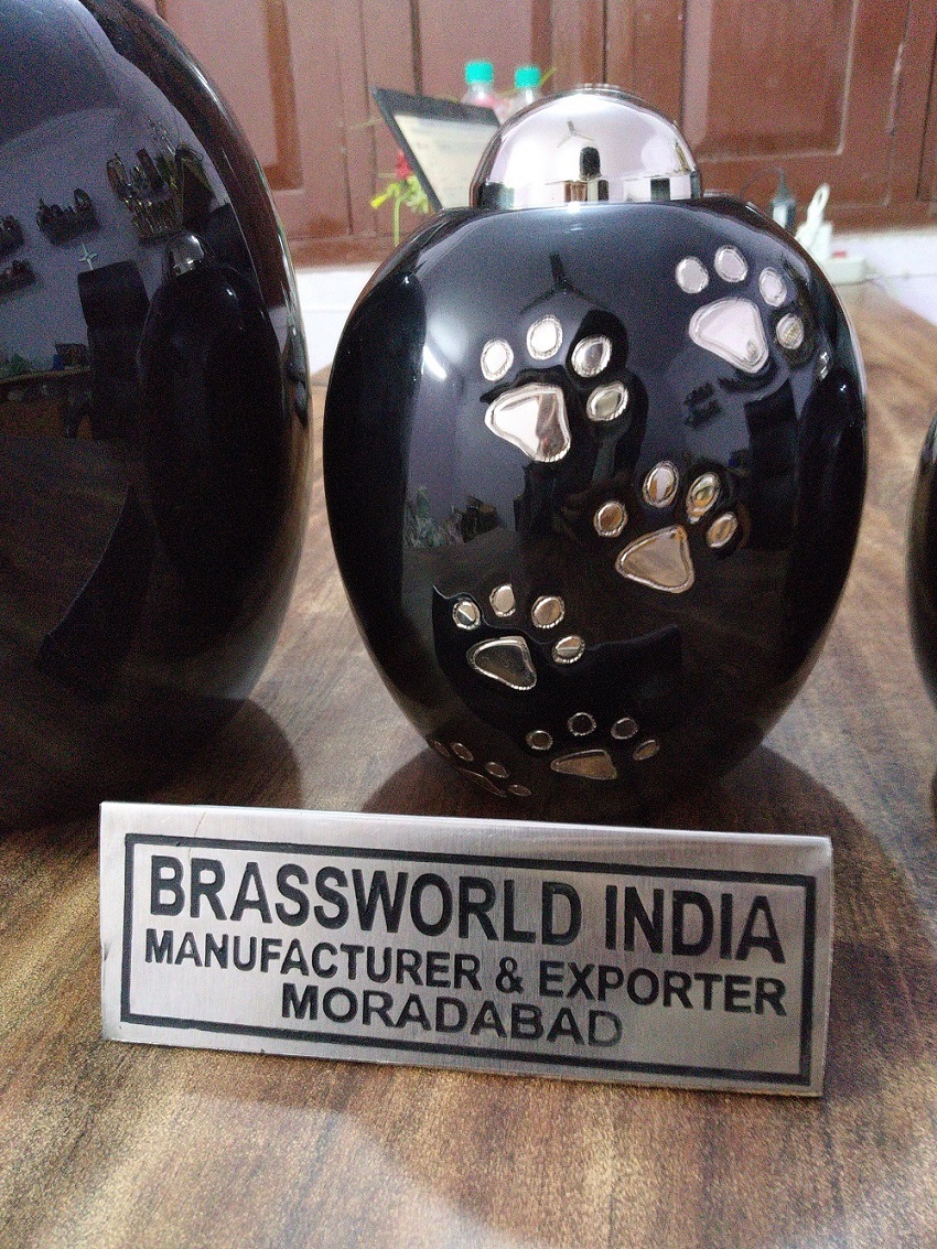 Brass Different Size Of Pet Urn