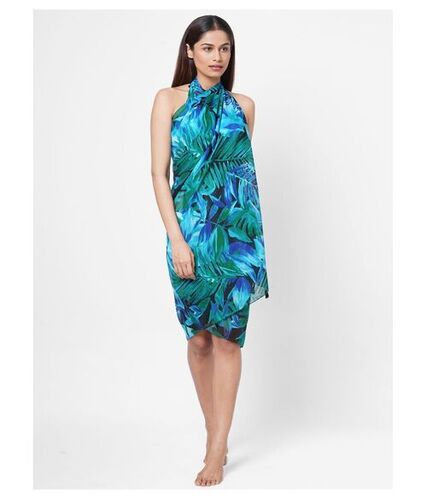 बहु रंग थोक पॉलिएस्टर मुद्रित समुद्र तट पेरेस निर्माता