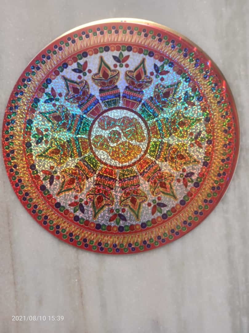 Rangoli Golden Stickers