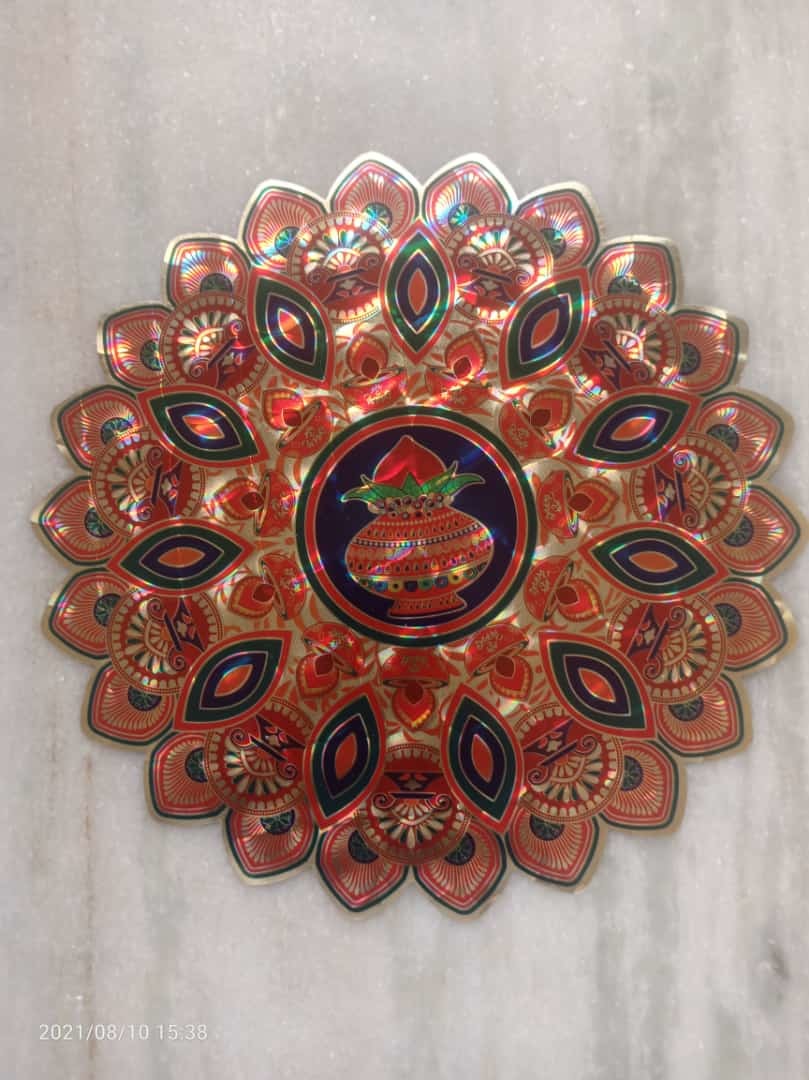 Rangoli Golden Stickers