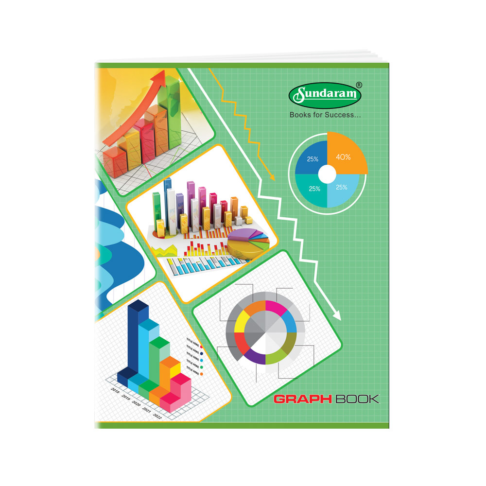 Graph Book - Small 28 Pages Center Pinning