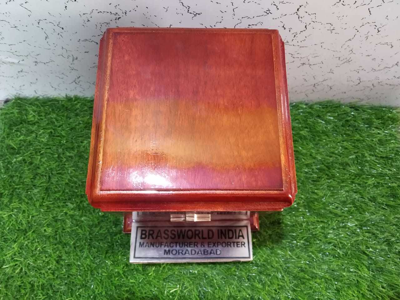 Superior Wood Antique Cremation Urn