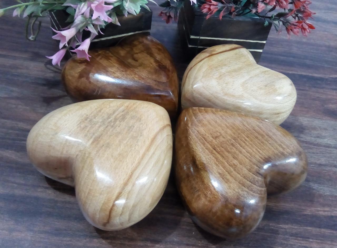 Brown Heart Keepsake Urn Funeral Supplies