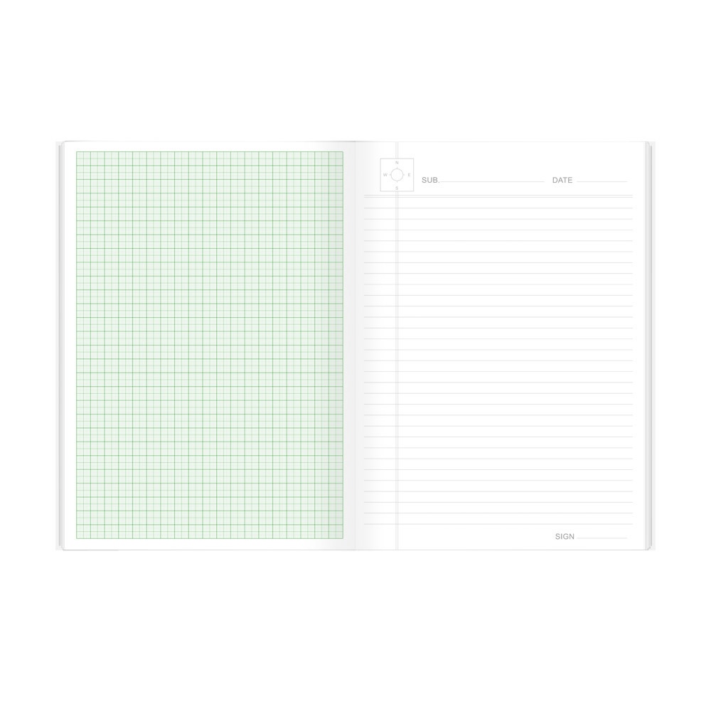 Graph Book - 1/4 28 Pages Center Pinning