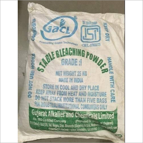 Gacl Bleaching Powder Application: Water Treatment