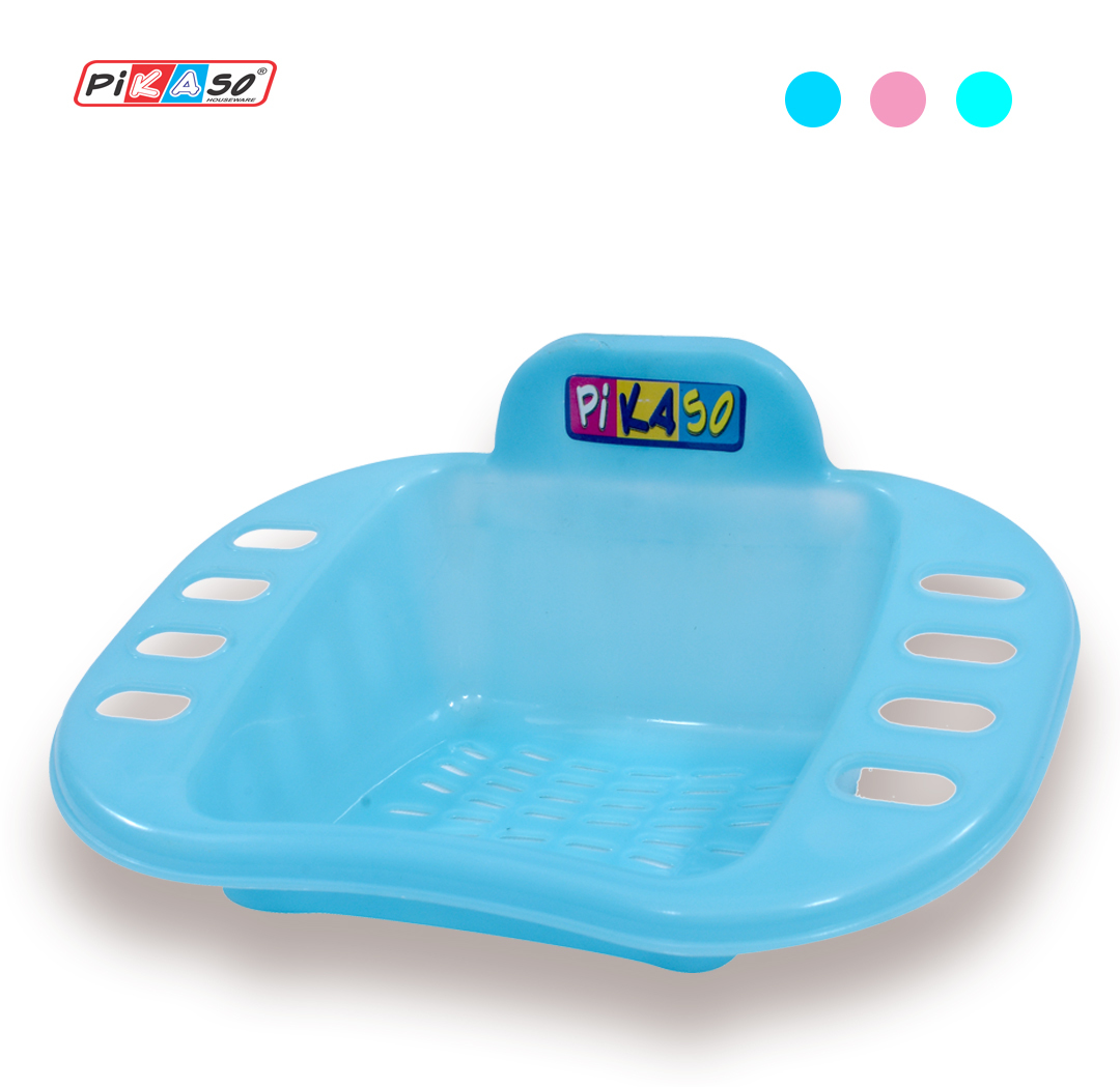 B R S 11 Soap Case - Color: Cyan