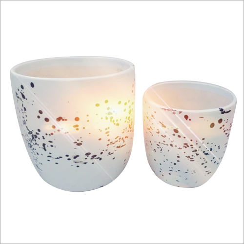 2 पीस सिरेमिक कुल्हार बोन्साई पॉट