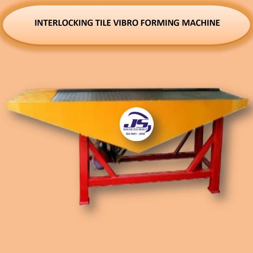 Interlocking Tile Vibro Forming Machine Dimension (L*W*H): 33" X 138 X 36" Inch (In)