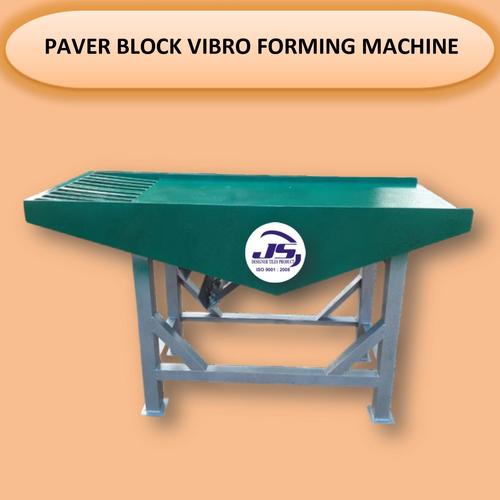 Blue Paver Block Vibro Forming Machine