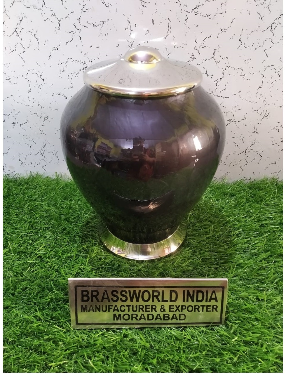 Standard Aluminium Large Cremation Urn Funeral Supplies