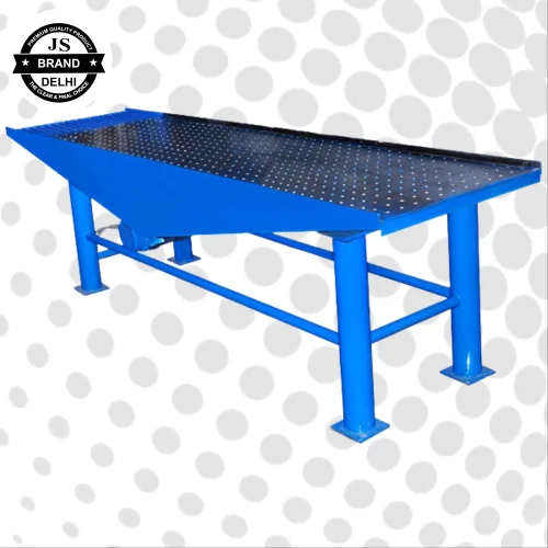 Paver Block Vibrating Table - Color: Blue